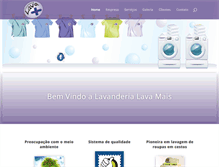 Tablet Screenshot of lavanderialavamais.com